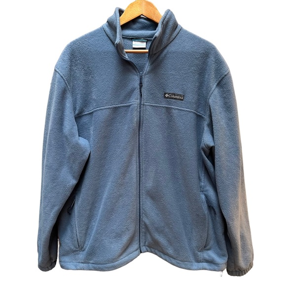 Columbia Other - Columbia Steens Mountain Full-Zip Fleece Jacket Blue Men's Size XL